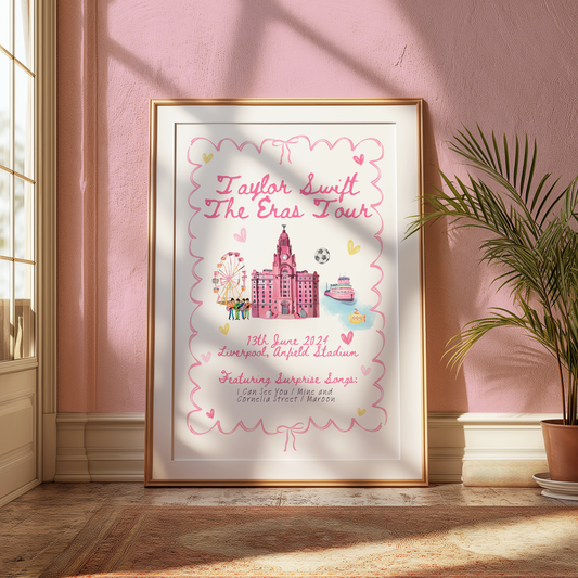Eras Liverpool: Surprise Songs & Date Digital Print